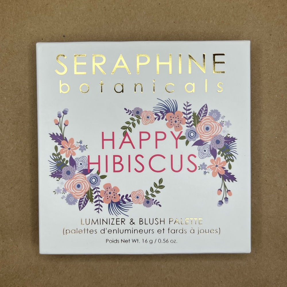 NEW Seraphine Botanicals Happy Hibiscus Blush Palette